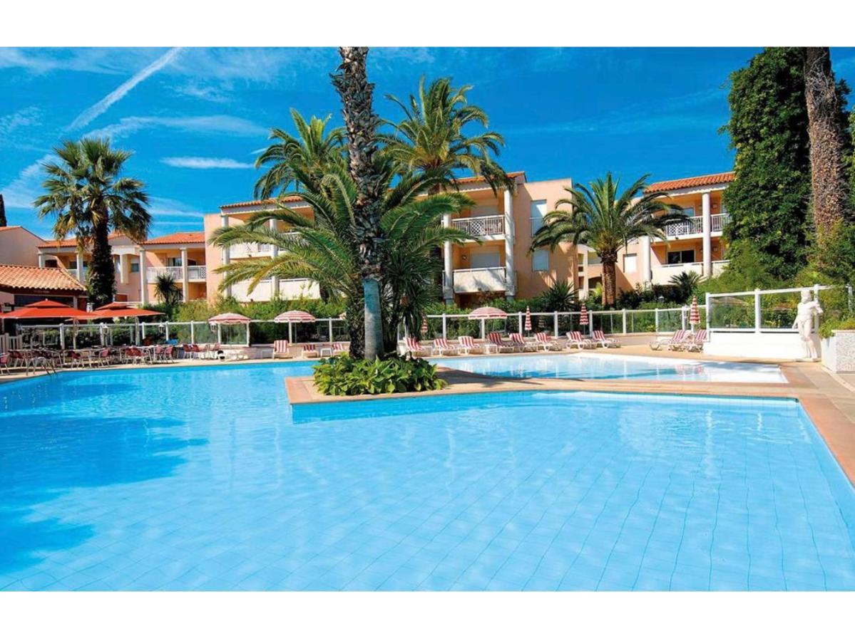 T2 A/C Cote D'Azur, Piscine, Plage A 350M, Wifi 瓦洛里 外观 照片